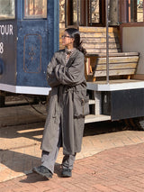 FIELD TRENCH LONG JACKET (3COLOR)