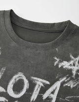Flota グラフィティウォッシュTシャツ 232195022