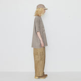 イントゥザジャングルピグメント半袖Tシャツ Beige