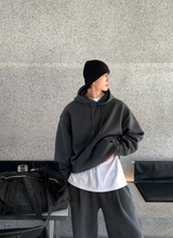 Nade Pigment Double Middle Hoodie (High Quality)