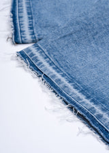 BBD Side Sprayed Custom Denim Shorts (Blue)