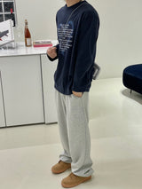 Enzo string wide pants