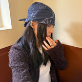 cowgirl bandana(2colors-navy)