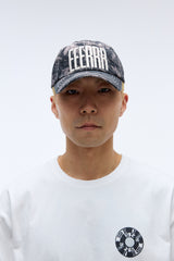 EEERRR Real tree camo pattern ball cap (Black)