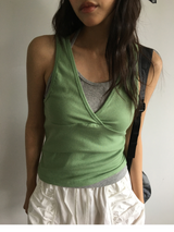 Rudd V-neck Sleeveless (3color)
