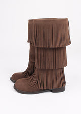 FRINGE MIDDLE BOOTS