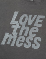 LTM クロップTシャツ(DARK GREY)