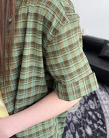 Kate Roll-Up Check Shirt
