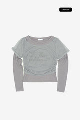 ノエンメッシュラップTシャツ