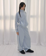FROSS GLOSSY TRACK PANTS (SKY BLUE) F26QD162