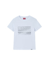 メタルNYXフラッグTシャツ ホワイト