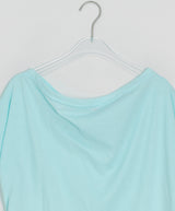 Lanka Two-Way Shoulder Loose Fit Short Sleeve Tee