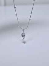 All surgical steel sea conch shell necklace