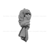 Ciel V-neck Hachi Knit Muffler Set