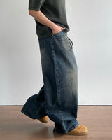 Dust Balloon Denim Pants