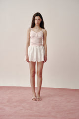 Lace Cap Sleeveless (Cream)