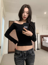 Loana Back Corset One-off  Shoulder T-shirt