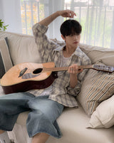 Monet Summer Check Shirt