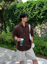  Cool Summer Premium Linen Overfit Shirt