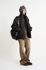 Bold cross hobo bag