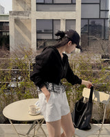 Work cotton banding shorts