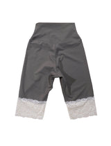 アンティークレースレギンス( Cream Charcoal )