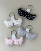 [MADE] トゥインクルクッションキーホルダー - wings