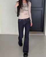 Angel boots cut pants