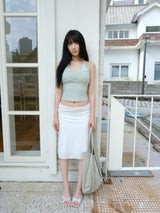 chiffon midi sk