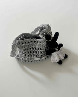 silver net bag