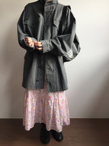 レッテグランジハーフネックナイトガウン (1color)