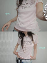 Light Pink Semi-Sheer Top