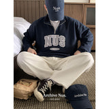 Huke x Nus.ハーフジップアップ