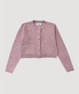 FLUFFY KNIT CARDIGAN