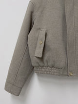 [Quilted lining/unisex] News Overfit Blouson Jacket