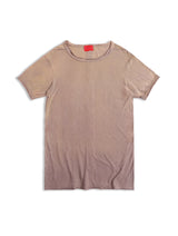 RDライトウェイトブラウンウォッシュドTシャツ