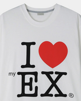 [Unisex] セミクロップハートTシャツ(2color)