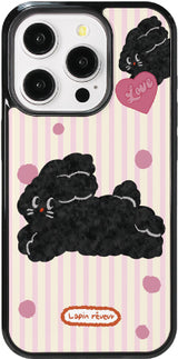 FLUFFY RABBIT MAGSAFE PHONE CASE