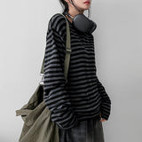Streaming Basic Long-Sleeved Round Knitwear