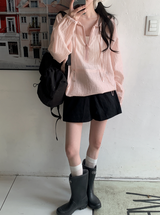 [SHOPPERMADE] デイリーハートウィンドブレイカー (3color)