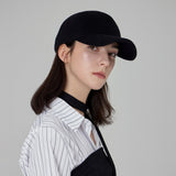 VAカーブロゴウールブレンド5パネルキャップ / Black