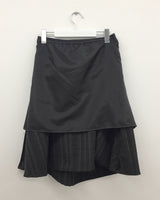 Label Midi Skirt (2color)