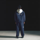 Sports Dept Big Logo Coloring Sweat Pants - Navy