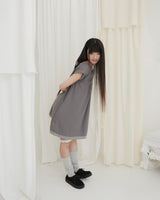 MINI DOT LOOSE KNEESOCKS / GREY