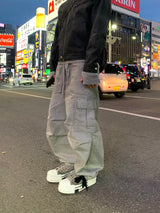 ミリタリーインシジョンラインカーゴパンツ4C