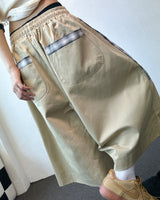 Bodi Check Pocket Keyring Cotton Bermuda Shorts 3color