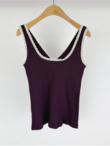 LACE LAYERED SLEEVELESS (3C)