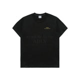 24FW アップサイドダウンベーシックロゴショートスリーブTシャツ ブラック