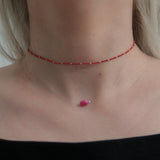 [CCNMADE] Dragon Silver Ball Necklace(5color)