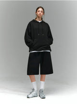 [Unisex] ベーシックラインオーバーフィットフーディー (4color)